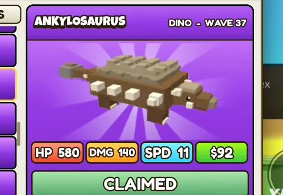 Buy order from wave 1 to Titanosaurus