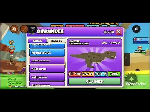 The ultimate build a dino defense dinos and bosses showcase!