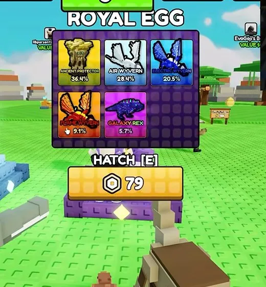Royal Egg rates and the Frost Egg