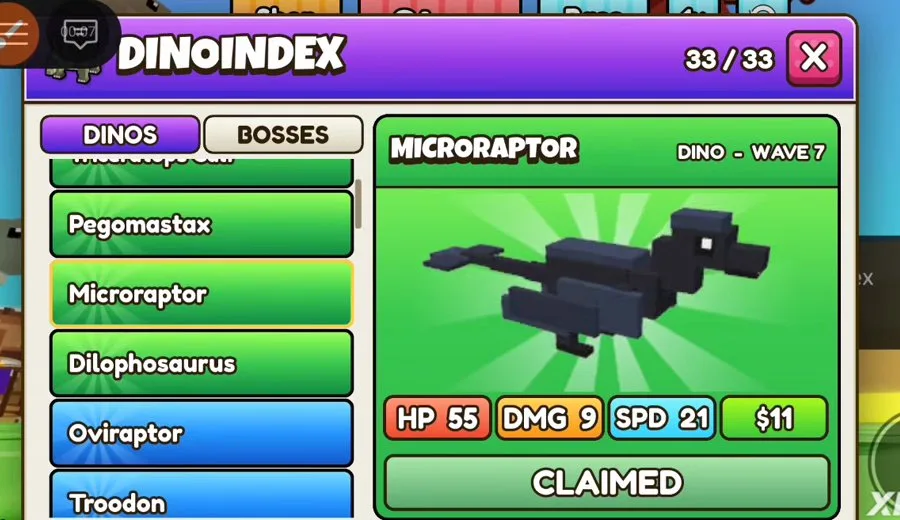Build a Dino Defense 🦖 Units