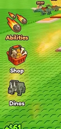 HUD buttons, cash, and the wave bar