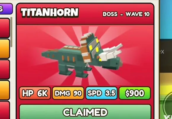 Build a Dino Defense 🦖 Bosses